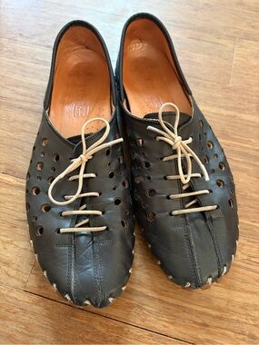Volks Walkers Women's 1210 Shoes Black, Sz 41 (10)